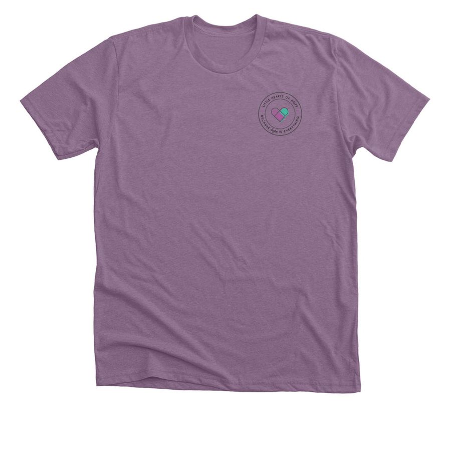 LHOH Merchandise, a Heather Purple Premium Unisex Tee