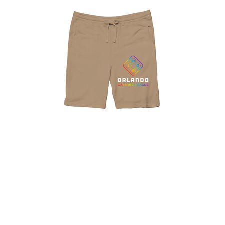 OGL 25 Gaymers Unite Shorts - Light, a Sandstone Midweight Fleece Shorts