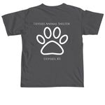 Basic, a Pepper Comfort Colors Unisex Tee (back-view)