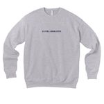 Created to Create Crewneck, a Athletic Heather Premium Drop Shoulder Sweatshirt (back-view)
