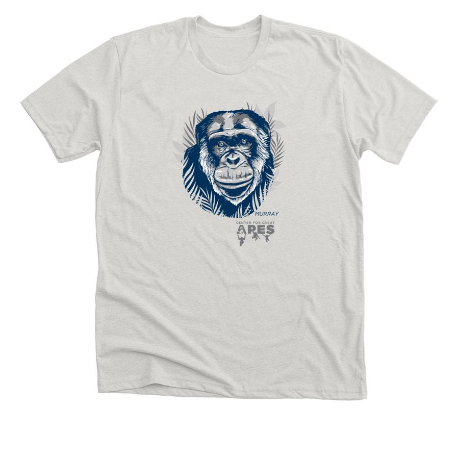 Murray, a Heather Cement Premium Unisex Tee