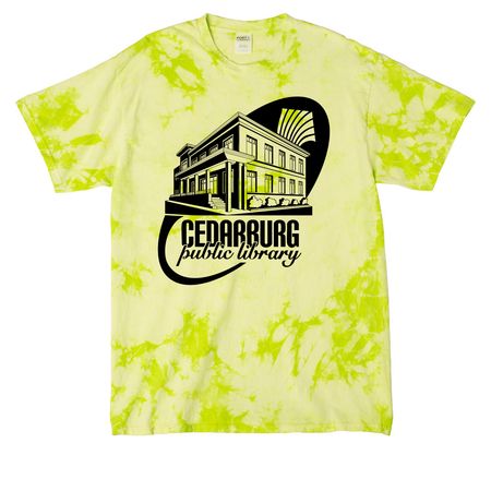Tie-Dye Vibe T shirts, a Lemon Lime Crystal Tie Dye Tee