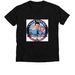 TEAM JOHN A TREVINO, a Solid Black Blend Premium V-Neck Tee