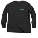 R/V Auk, a Black Classic Long Sleeve Tee (back-view)