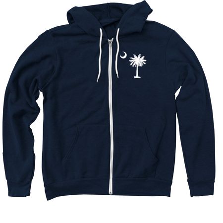 "The SC Classic" - Shirts, a Navy Zip Up Hoodie