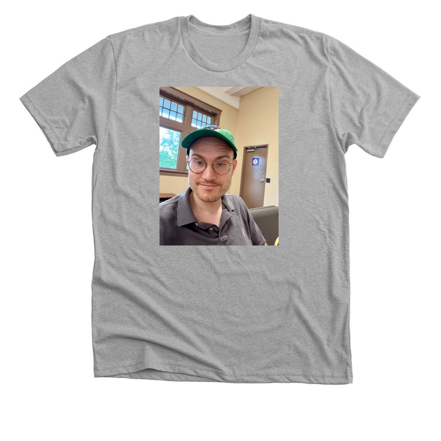 The Classic Tee, a Athletic Heather Premium Unisex Tee