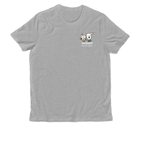 Eco Friendly: Adopt Your Next Adventure Buddy, a Granite Grey Heather Allmade Organic Cotton Unisex Tee