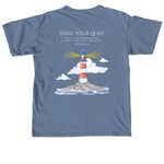 Nationals&nbsp;, a Blue Jean Comfort Colors Unisex Tee (back-view)