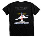 Nationals&nbsp;, a Black Heather Premium Unisex Tee (back-view)