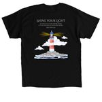 Nationals&nbsp;, a Black Classic Unisex Tee (back-view)