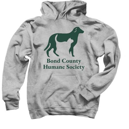 Pullover Hoodie Logo, a Sport Grey Pullover Hoodie