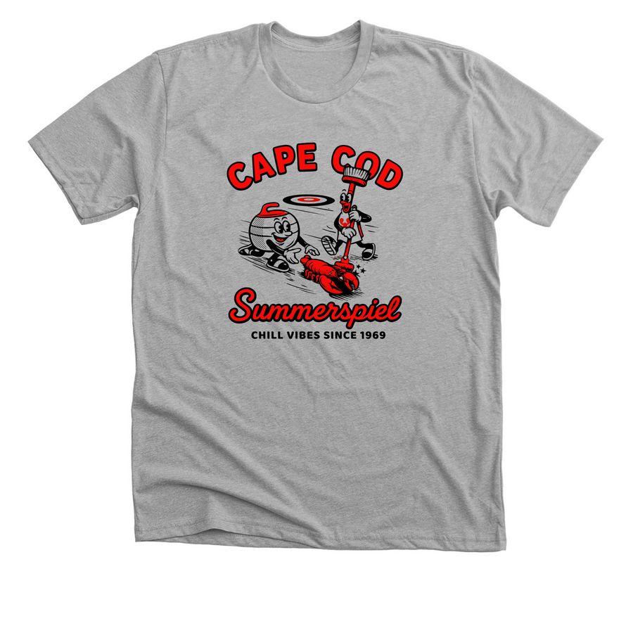 SummerSpiel 2026, a Athletic Heather Premium Unisex Tee