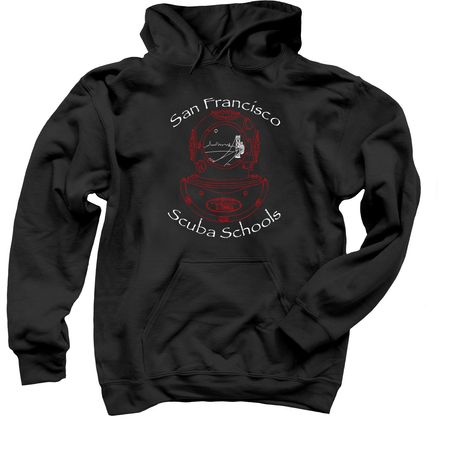 San Francisco SCUBA Schools Merch!&nbsp;, a Black Pullover Hoodie
