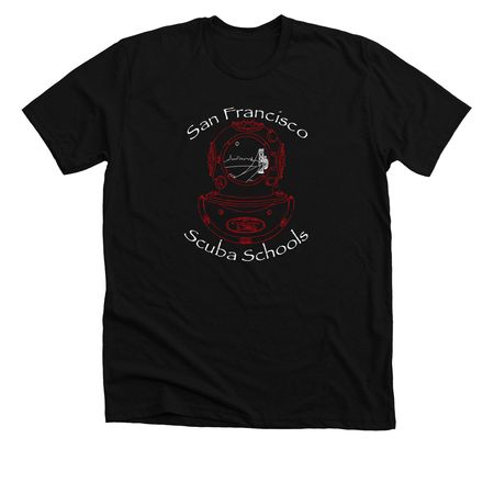 San Francisco SCUBA Schools Merch!&nbsp;, a Solid Black Blend Premium Unisex Tee