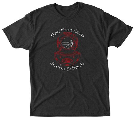 San Francisco SCUBA Schools Merch!&nbsp;, a Vintage Black Triblend Unisex Tee