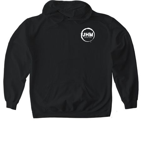 In My JHM Era Hoodie, a Black Gildan Softstyle Pullover Hoodie