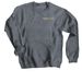 Help fund my next book!, a Dark Heather Crewneck Sweatshirt