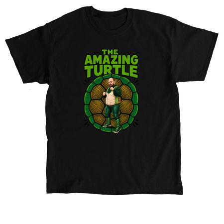 The Amazing Turtle T - Shirt, a Black Classic Unisex Tee