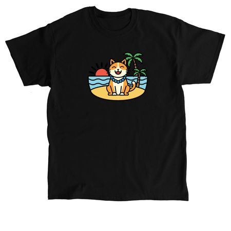 Keep Cat smiles close to your heart, a Black Classic Unisex Tee