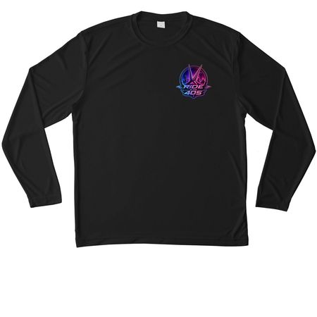 Summer Merch, a Black Unisex Performance Long Sleeve Tee