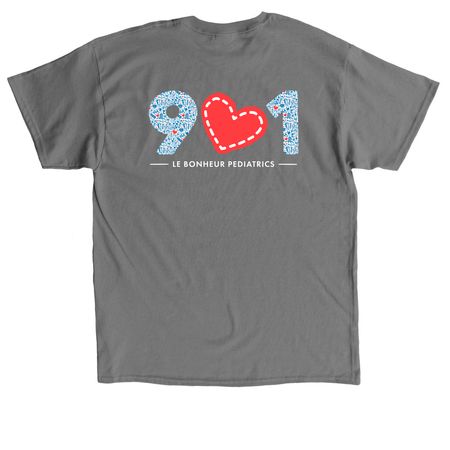 Le Bonheur Pediatrics, a Charcoal Classic Unisex Tee