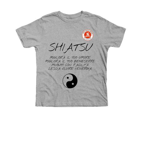 Shiatsu Awareness Light, a Athletic Heather Premium Youth Tee