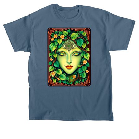 Green Lady, a Indigo Blue Classic Unisex Tee