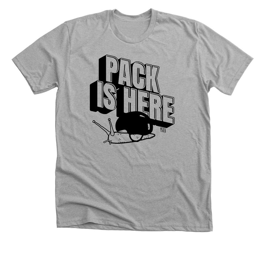 SLUG LIFE by MSTIZA, a Athletic Heather Premium Unisex Tee