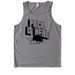 SLUG LIFE by MSTIZA, a Aluminum Grey Allmade Eco Triblend Tank