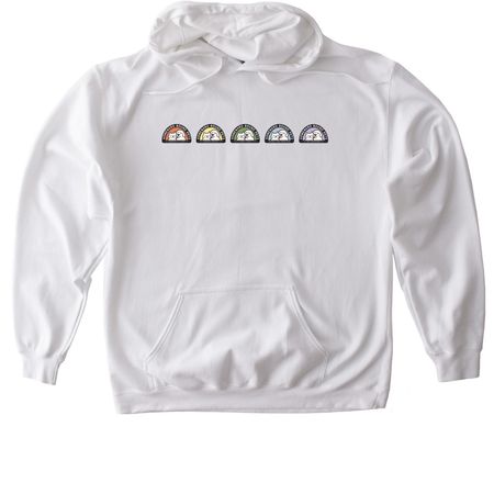 HBPets Pride Sweatshirt, a White Gildan Softstyle Pullover Hoodie