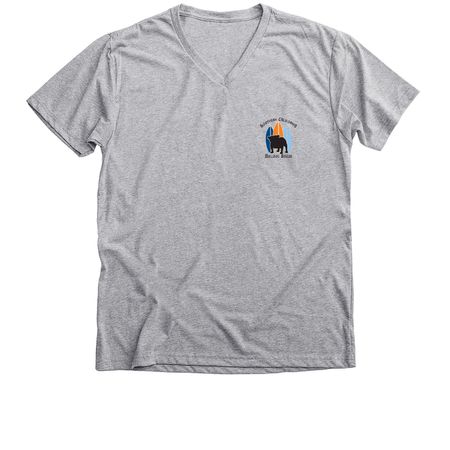 Classic So Cal Bulldog Rescue&nbsp;, a Athletic Heather Premium V-Neck Tee