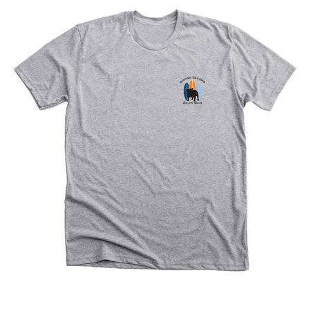 Classic So Cal Bulldog Rescue&nbsp;, a Athletic Heather Premium Unisex Tee