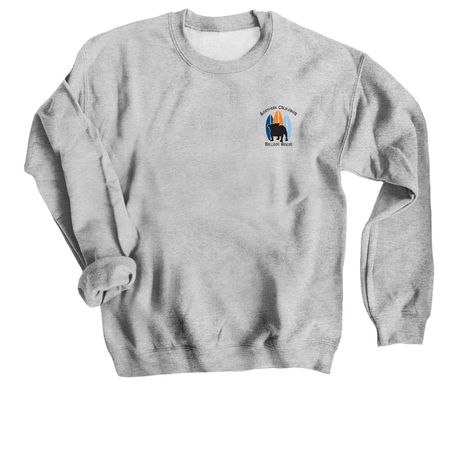 Classic So Cal Bulldog Rescue&nbsp;, a Sport Grey Crewneck Sweatshirt