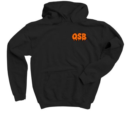 QSB Trail & Treat, a Black Youth Pullover Hoodie