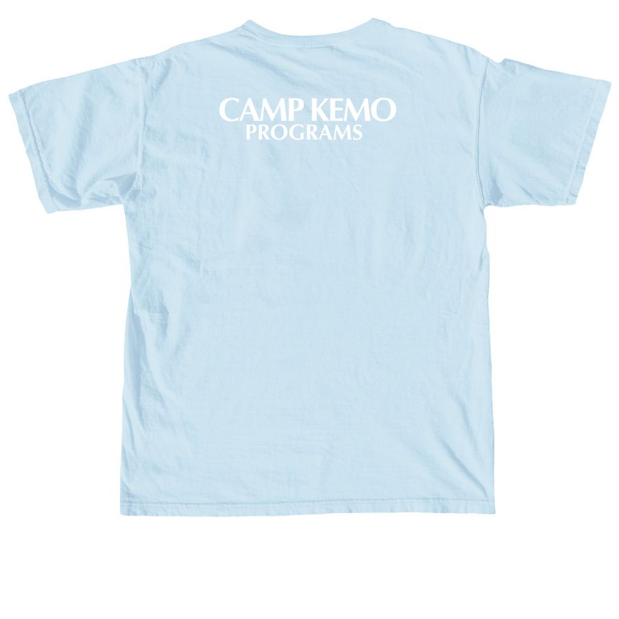 Bring Out the Sun, a Chambray Comfort Colors Unisex Tee (back-view)