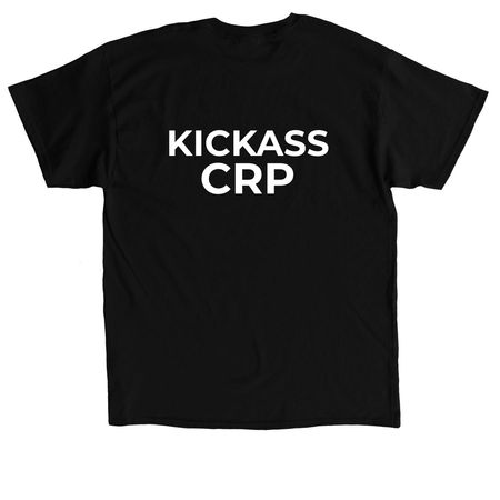 KICKASS CRP T-Shirt, a Black Classic Unisex Tee
