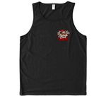 Safety 3rd, a Deep Black Allmade Eco Triblend Tank (back-view)