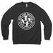 Crewneck Sweatshirt, a Black Premium Raglan Crewneck Sweatshirt