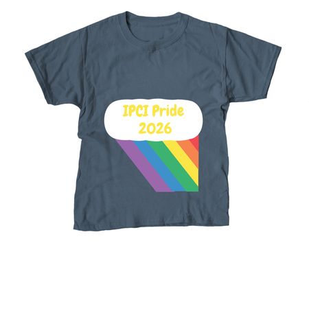 2026 IPCI Pride Shirt Campaign, a Indigo Youth Unisex Tee