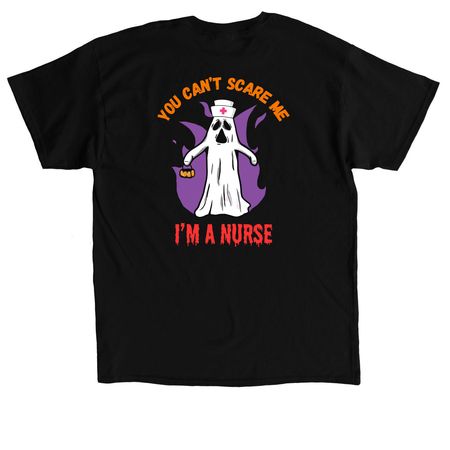 You can't scare me..., a Black Classic Unisex Tee