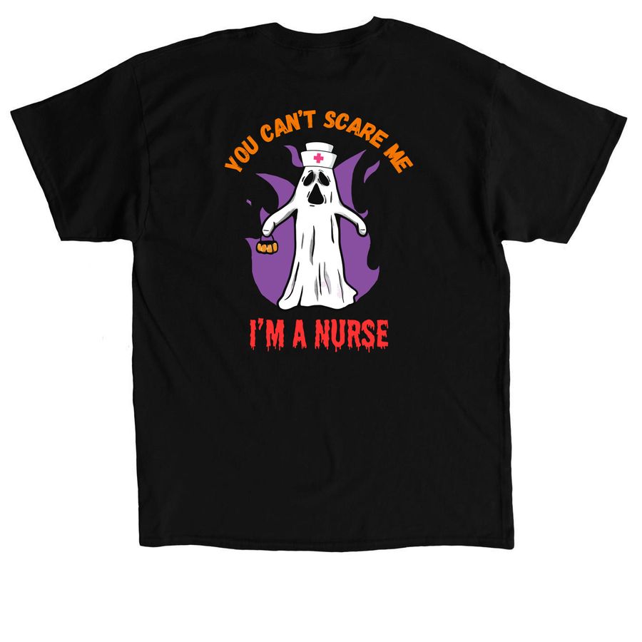 You can't scare me..., a Black Classic Unisex Tee
