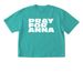 Pray for Anna - Women's Boxy Shirt, a Chalky Mint Comfort Colors Boxy Tee