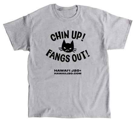 Chin Up!, a Sport Grey Classic Unisex Tee