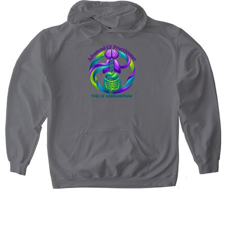 advanced practice hoodie, a Charcoal Gildan Softstyle Pullover Hoodie