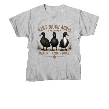 Just Keep Swimming, a Sport Grey Youth Unisex Tee