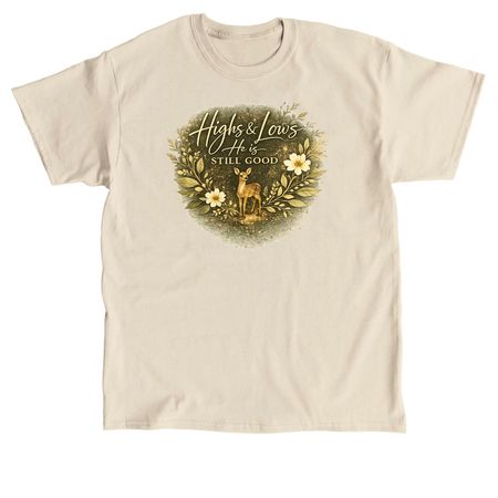 Highs & Lows, a Sand Classic Unisex Tee