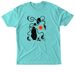 Our time with the sun, a Tahiti Blue Triblend Unisex Tee