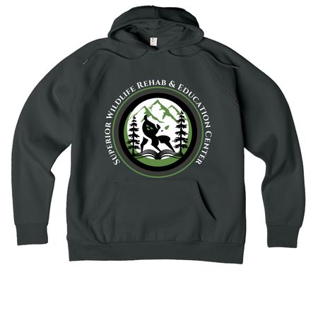 SWREC Spring '26 Kickoff Merch, a Terrain Grey Allmade Organic CVC Pullover Hoodie