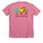 SC-Autism Awareness, a Heather Mauve Premium Unisex Tee (back-view)