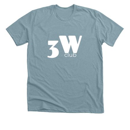 Third west shirt, a Heather Blue Lagoon Premium Unisex Tee